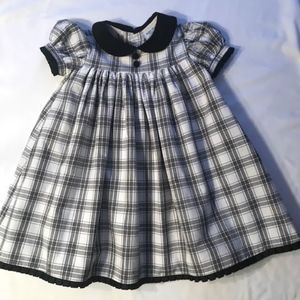 Black and White Holiday Dress